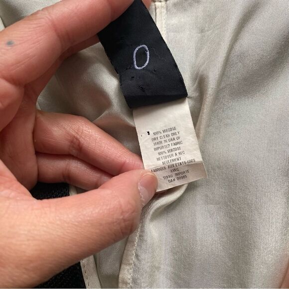 NWOT Zero + Maria Cornejo Black Midi Dress - Picture 5 of 6